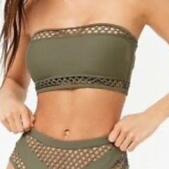 Forever 21 Other - forever 21 fishnet bikini top